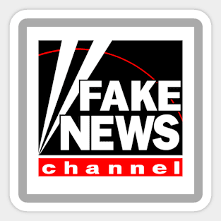 Fake News Network Funny And Sarcastic Sticker